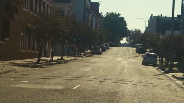 Natchez Mississippi Sokaklarında Araba Sürüyorum Yüksek Kalite Görüntü — Stok video