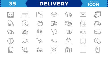 Başarı ve Büyüme Düzenlenebilir Simgeleri ayarlandı. İş simgelerinin modern ince çizgi tarzında vektör illüstrasyonu: kişisel, profesyonel, başarılı iş geliştirme, plan ve süreç sembolü. Solid simge vektör koleksiyonu