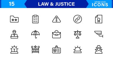 Hukuk & Adalet Simgesi Tanıtım Mahkemesi, Avukat, Gavel, Adalet Ölçeği ve Temiz, Profesyonel Vektör Kullanımı Biçiminde Hukuki Konseptler