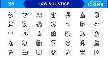 Hukuk & Adalet Simgesi Tanıtım Mahkemesi, Avukat, Gavel, Adalet Ölçeği ve Temiz, Profesyonel Vektör Kullanımı Biçiminde Hukuki Konseptler