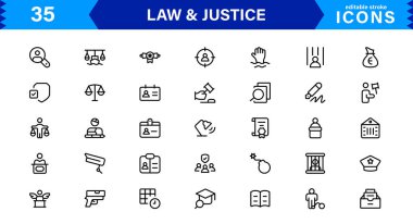 Hukuk & Adalet Simgesi Tanıtım Mahkemesi, Avukat, Gavel, Adalet Ölçeği ve Temiz, Profesyonel Vektör Kullanımı Biçiminde Hukuki Konseptler