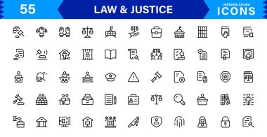 Hukuk & Adalet Simgesi Tanıtım Mahkemesi, Avukat, Gavel, Adalet Ölçeği ve Temiz, Profesyonel Vektör Kullanımı Biçiminde Hukuki Konseptler