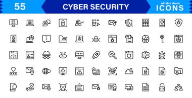 Siber Güvenlik Simgesi Korunma, Kalkan, Veri, Şifreleme ve Güvenlik Duvarı Konseptlerini Profesyonel, Temiz ve SEO İyimser Vektör Biçiminde Ayarla