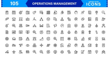 SEO, Sosyal Medya, Analiz ve Reklam Sembolleri içeren Dijital Pazarlama Simgesi Ayarları 