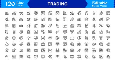 Ticari Özellikler: Profesyonel Modern Satır Finans, Stoklar ve Yatırımlar İçin Ayarlandı