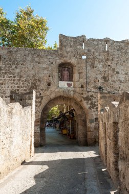 Eski Rodos 'taki Aziz Anthony' nin Kapısı