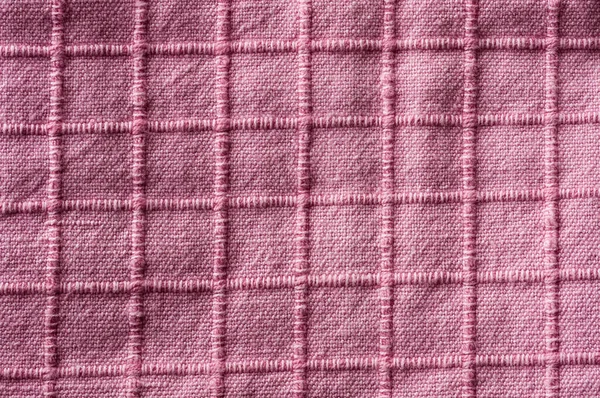 Scacchi Tessuto Texture Sfondo Primo Piano — Foto Stock
