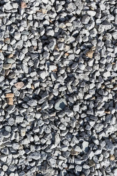 Crushed granite rock close up