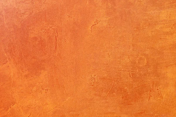 Grunge Orange Peint Fond Surface Murale — Photo