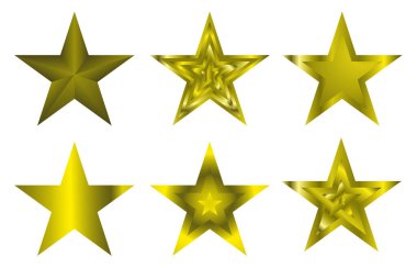 Yıldız vektör simgesi. Klasik izole edilmiş parlak yıldız. Moda düz tasarım. Logo illüstrasyonu.