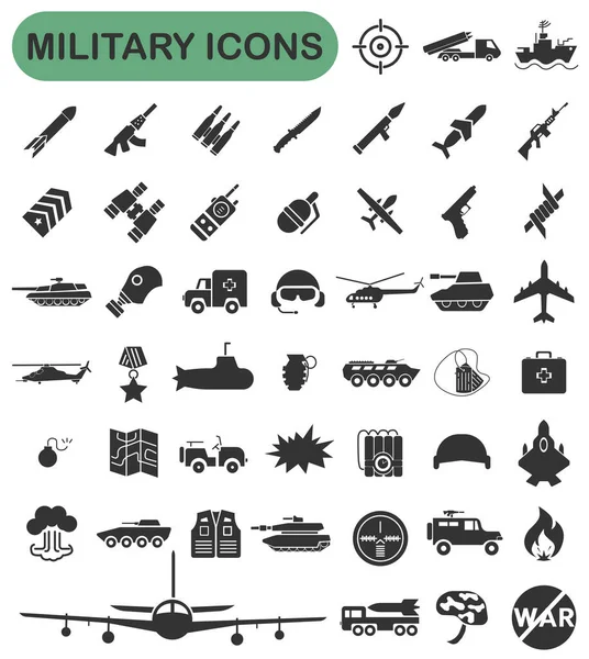 Icone Militari Linee Vettoriali Design Minimale Dell Esercito Militare Ictus Illustrazioni Stock Royalty Free