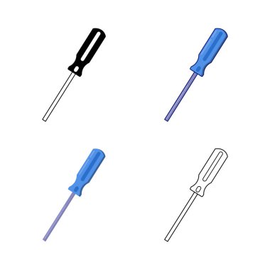 Tornavida tasarım resimleme simgesi izole edilmiş beyaz arka plan tornavida tasarım resimleme simgesi izole edilmiş beyaz arkaplan tasarım resimleme simgesi izole edilmiş beyaz arkaplan