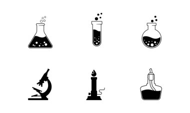 simge, ekipman, kimya, bilim, vektör, set, eğitim, biyoloji, araştırma, molekül, tıp, laboratuvar, atom, DNA, mikroskop, yapı, test, işaret, kimyasal, tıbbi, teknoloji, cam, bilimsel, çizgi, moleküler, matara, fizik, t
