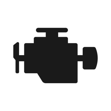 Görüntü siyah beyaz araba servisi ve bakım ikonları içerir. Bu simgeler otomotiv ile ilgili çeşitli kavramları temsil etmektedir