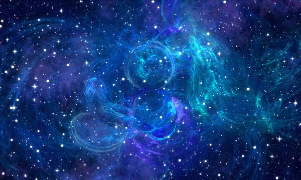 Espace Galaxie Étoile Ciel Nébuleuse — Photo