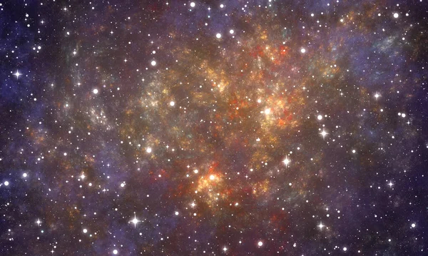 Espace Ciel Étoile Nuit Galaxie — Photo