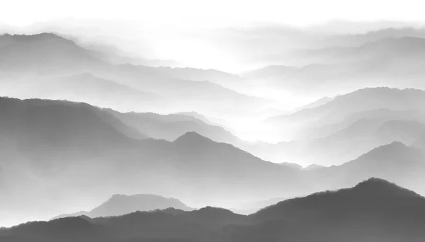 Гірський Пейзаж Небо Гори Природа — стокове фото