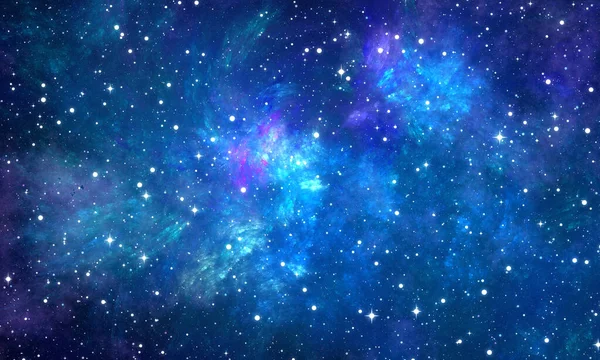 Espaço Céu Estrela Noite Galáxia — Fotografia de Stock