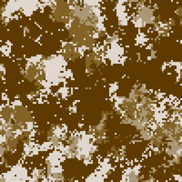 Desert camouflage uniform pattern seamless