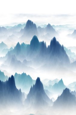 Dağ suyu arka plan doğa materyali