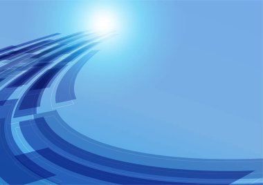 kıvrımlı mavi dalga arkaplanı