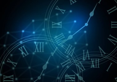 mavi saat resim dokusu arkaplanı