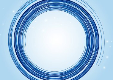 dairesel mavi dalga dokusu arkaplanı