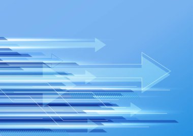 Mavi yatay ok resim arkaplanı