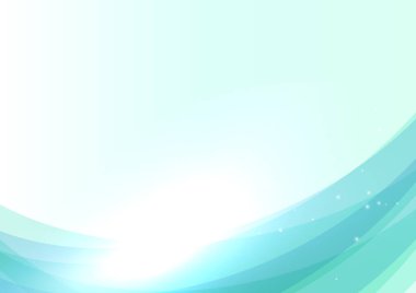 Canlı deniz mavisi soyut dalga arkaplanı