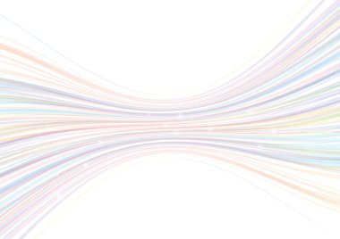 Pastel dalga beyaz arkaplan yayılıyor