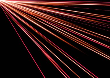 kırmızı parlayan hız çizgileri siyah arkaplan