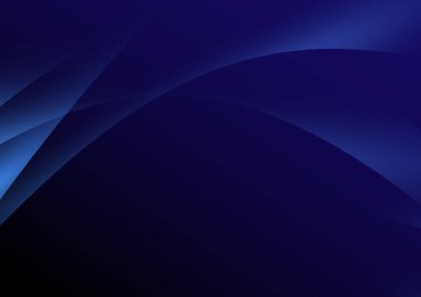 Mavi karanlık soyut dalga arka plan