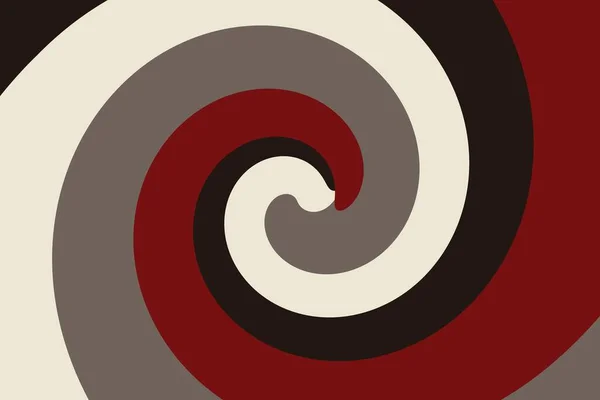 Abstrakter Farbenfroher Hintergrund Schwarz Rot Creme Grau Wirbelnd Wie Wellen — Stockfoto