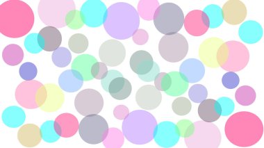 Dairesel ışık çok renkli vektör arkaplanı.