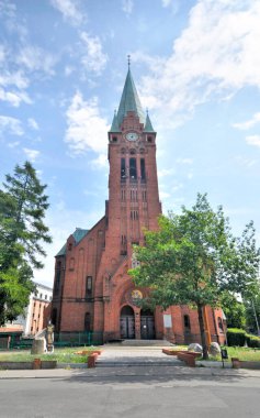    Bydgoszcz, Polonya 'daki Saint Bobola Kilisesi                            