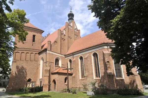 Catedral São Marcino Mikoaj Bydgoszcz Polônia — Fotografia de Stock