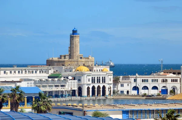 アルジェリアの港湾首都の風景 アルジェ — ストック写真
