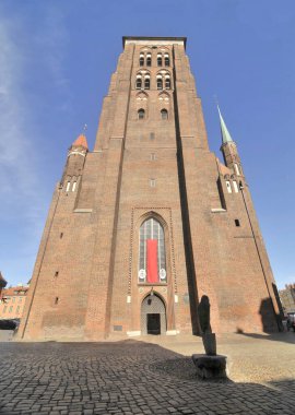 Polonya 'nın Gdask kentindeki St. Mary Bazilikası