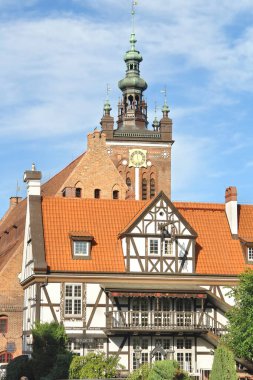 Polonya 'nın Gdask kentindeki Tarihi Büyük Değirmen