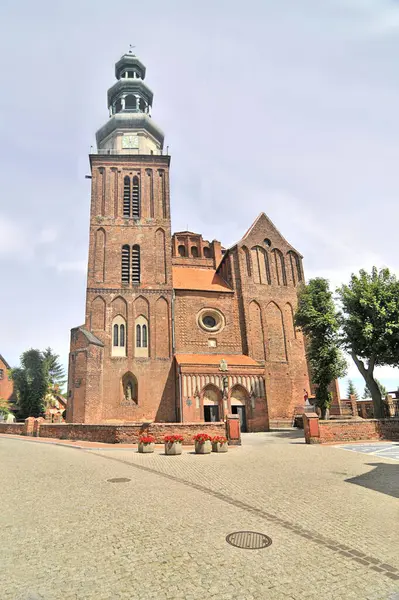 Szentháromság Bazilikája Lengyelországi Chemában Stock Kép