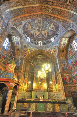 İran 'ın İsfahan şehrinde bulunan Kutsal Kurtarıcı Katedrali..