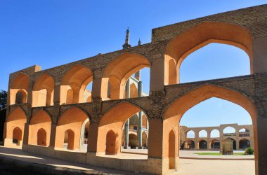 The Amir Chakhmaq Complex in Yazd, Iran clipart