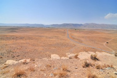 Pasargadae harabeleri. Büyük Cyrus 'un emrindeki Achaemenid İmparatorluğu' nun başkenti.