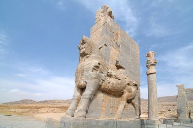 Tüm ulusların geçidi; İran 'ın antik Persepolis kentinin girişi