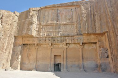    Artaxerxes III Ochus 'un Mezarı Persepolis, Fars Eyaleti, İran                            