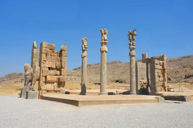 Tüm ulusların geçidi; İran 'ın antik Persepolis kentinin girişi