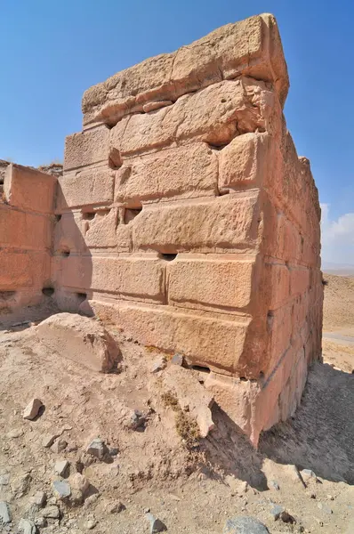 stock image Tomb of Cambyses I in Pasargadae, Iran