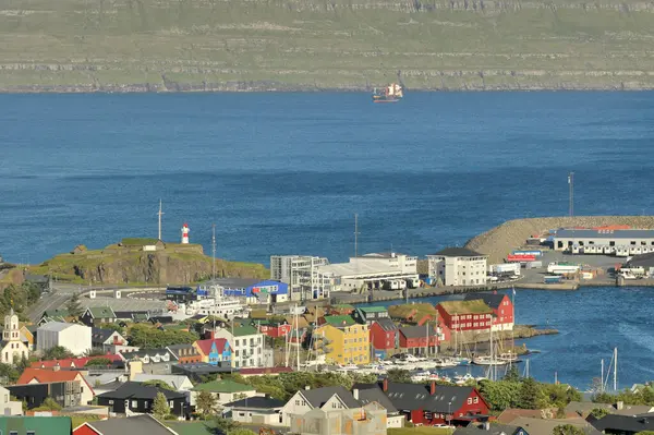 stock image Trshavn -   the capital and largest city of the Faroe Islands