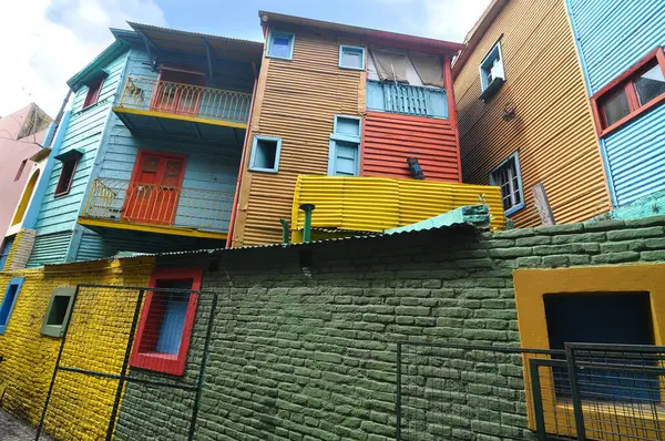 Arjantin 'in başkenti Buenos Aires' in La Boca mahallesi. 