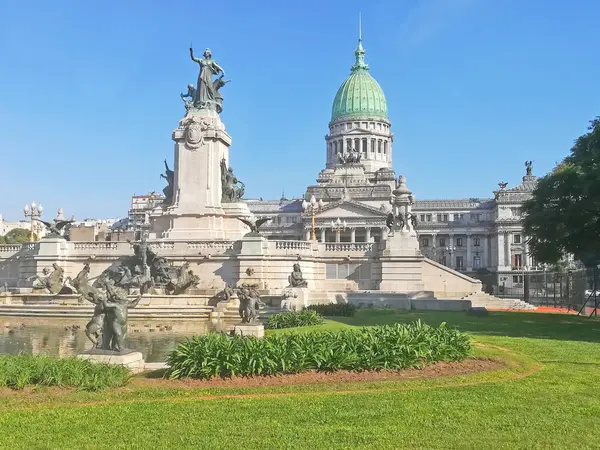 stock image Capitol of Buenos Aires Congress in Argentina 